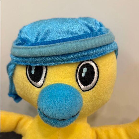 Yellow and Blue Plush Duck Toy - Picture 2 of 8